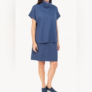 Sundays NYC Turtleneck Dress + Sweatshirt Set